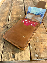 Load image into Gallery viewer, The Stash Wallet (Glazed Brown)
