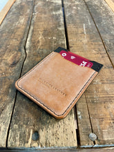 Load image into Gallery viewer, The Hunter Cardholder (Ghost Black) Machine Stitched
